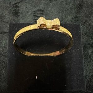 Gold Bow Bracelet
